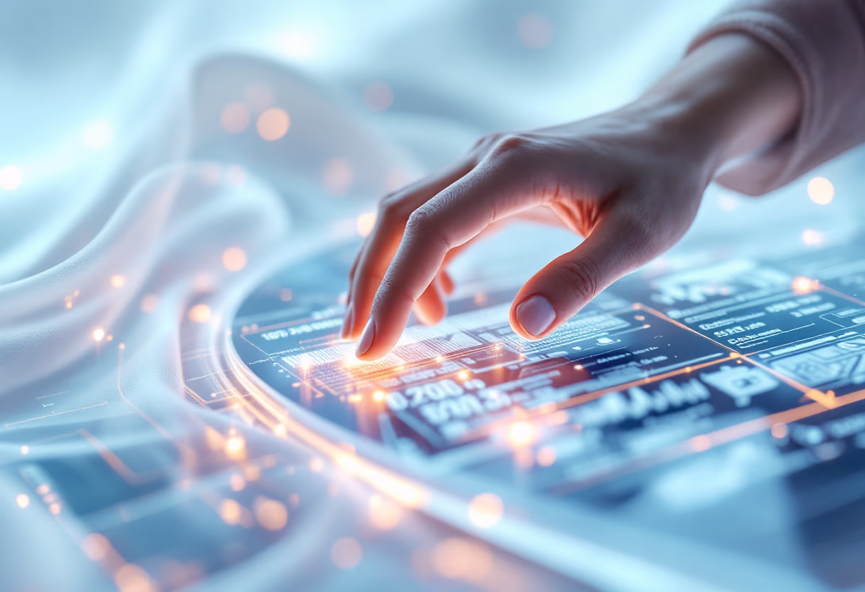 image of an individual providing support assistance in a productivity tools business
