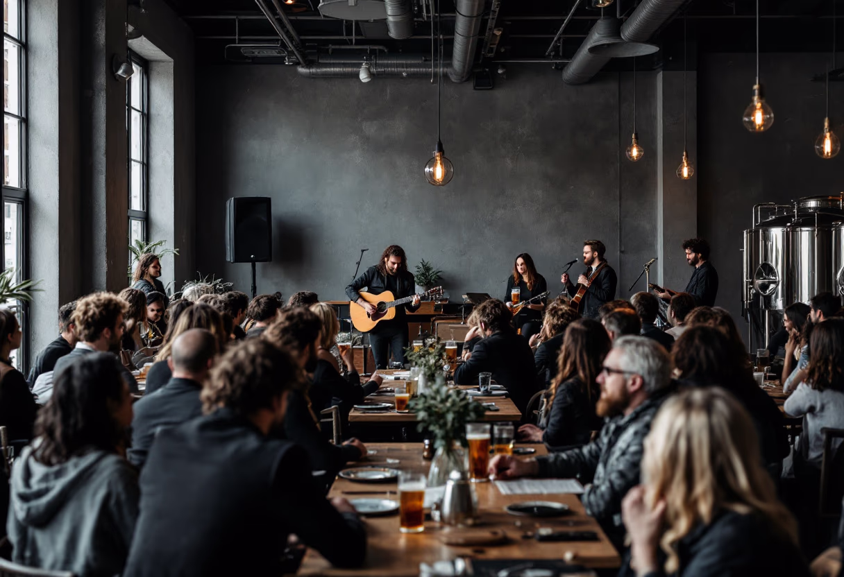 image of live music events (for a craft brewer)