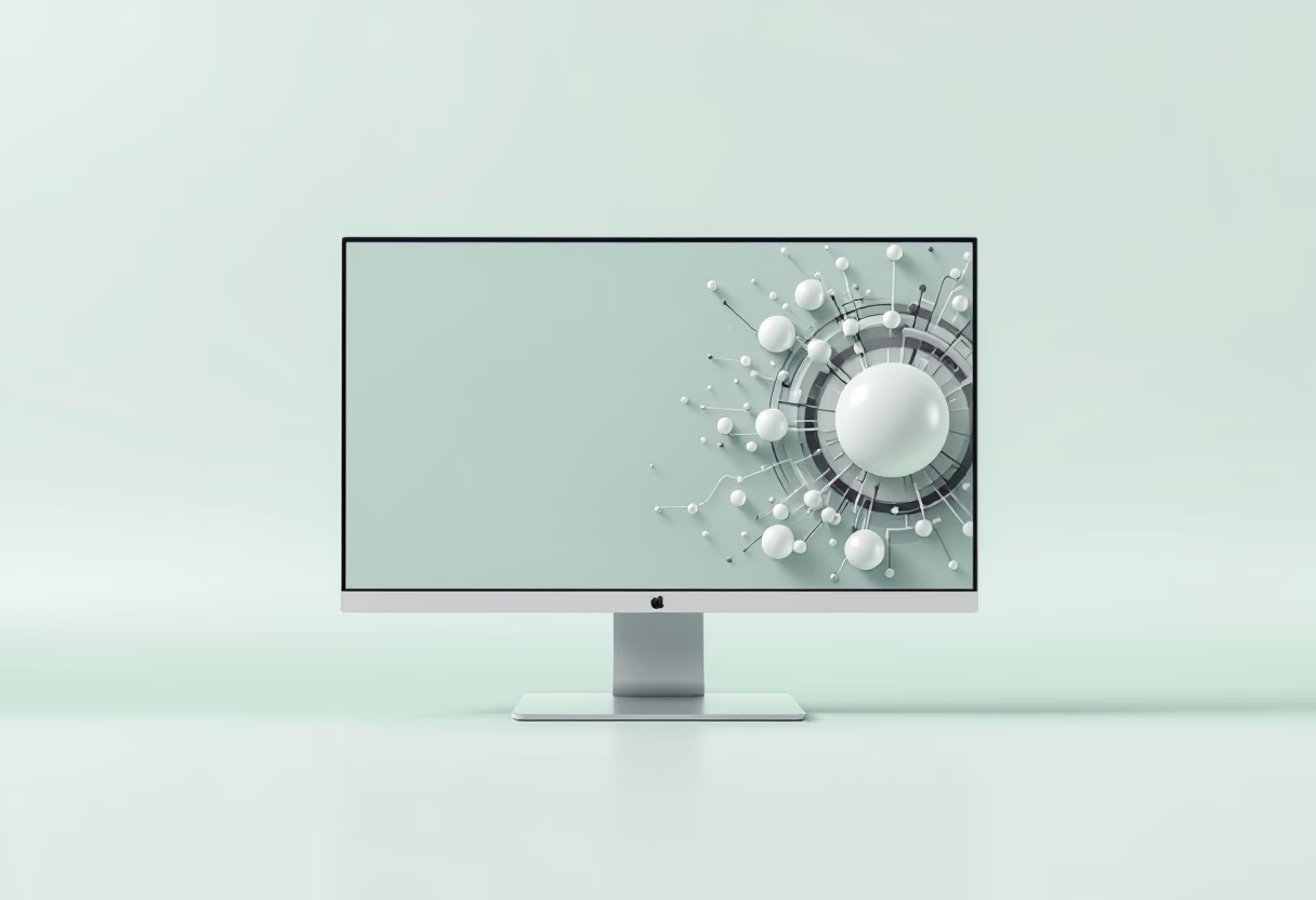 image of complex algorithms on a screen