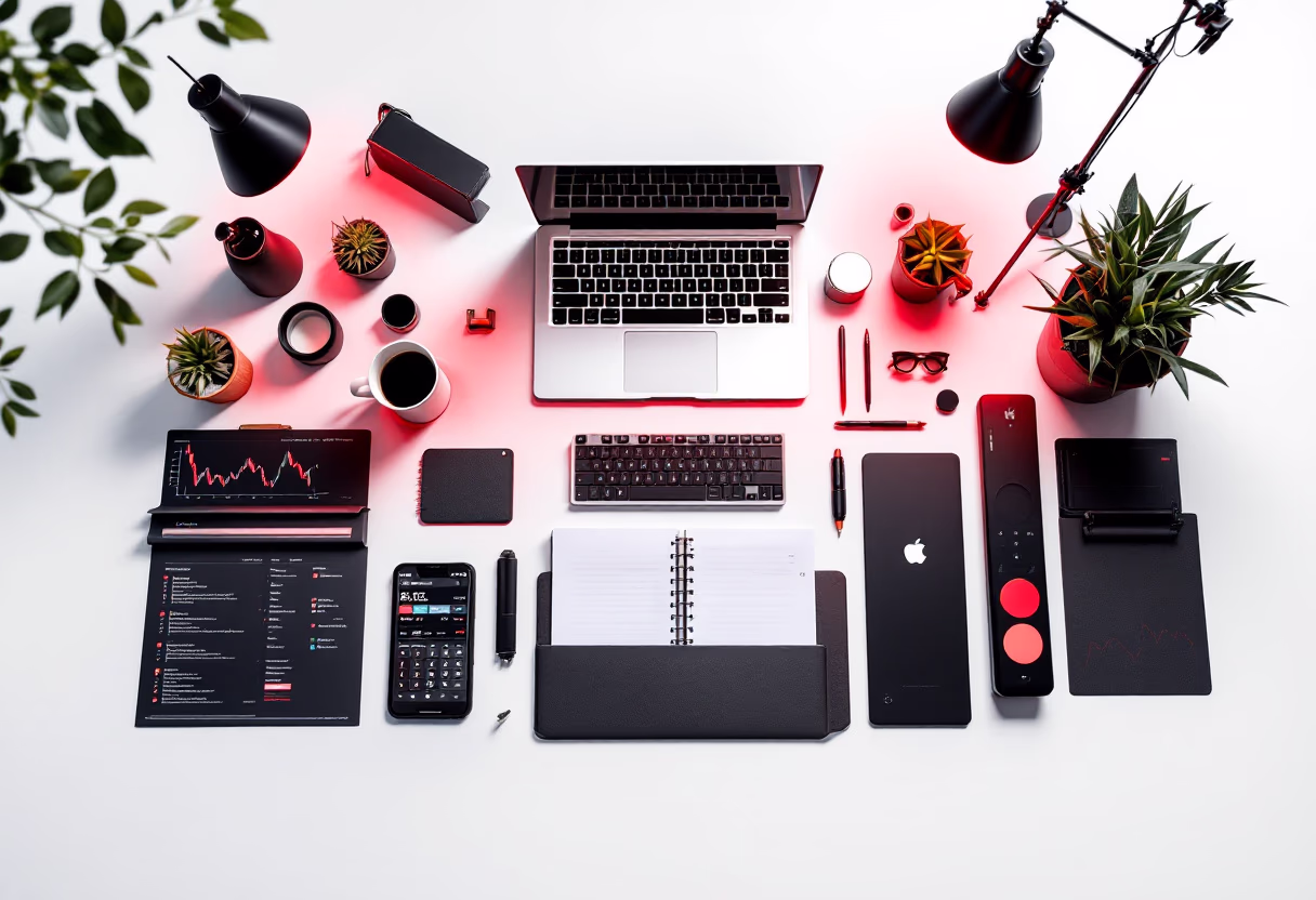 background image of office environment (for a financial advisor)