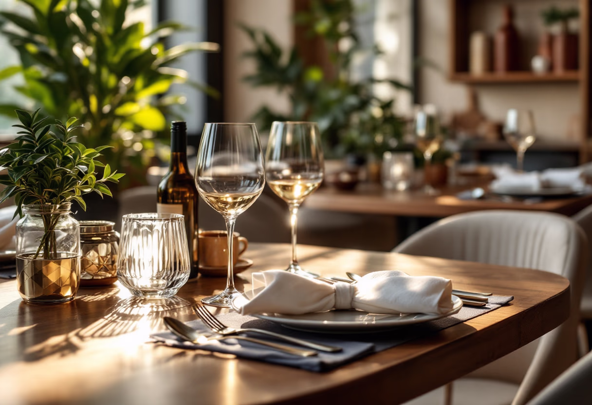 image of the restaurant interior (for a fine dining restaurant)