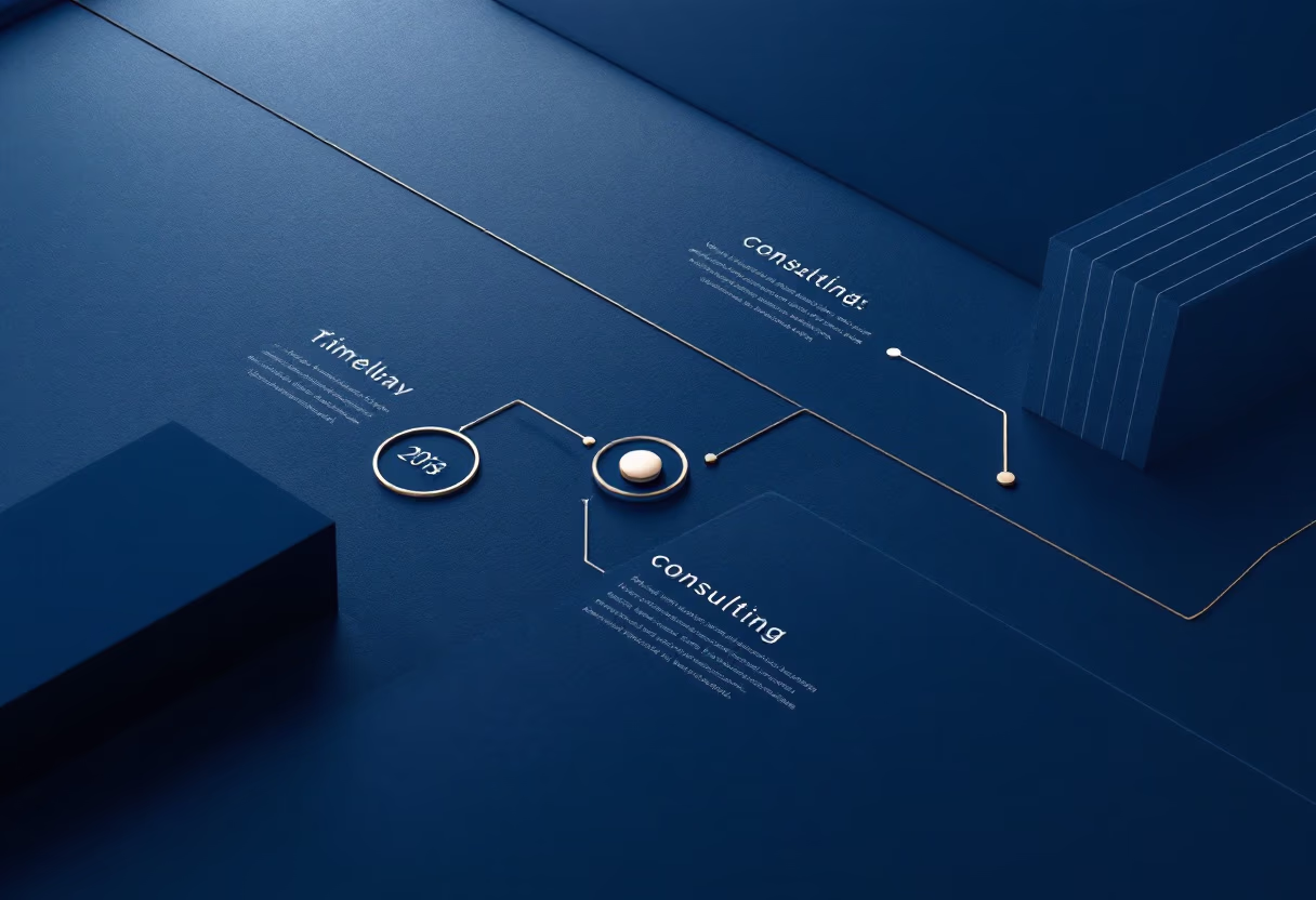 image of company timeline