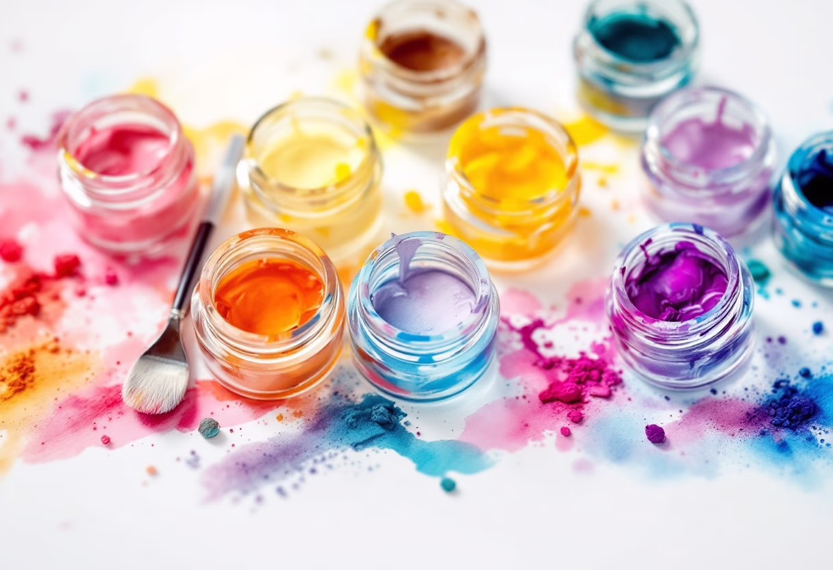 image of art materials