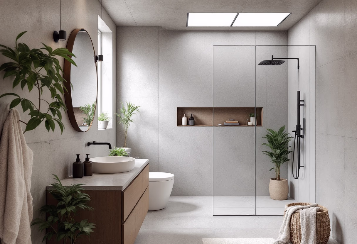 image of ensuite bathroom (for a bed & breakfast)