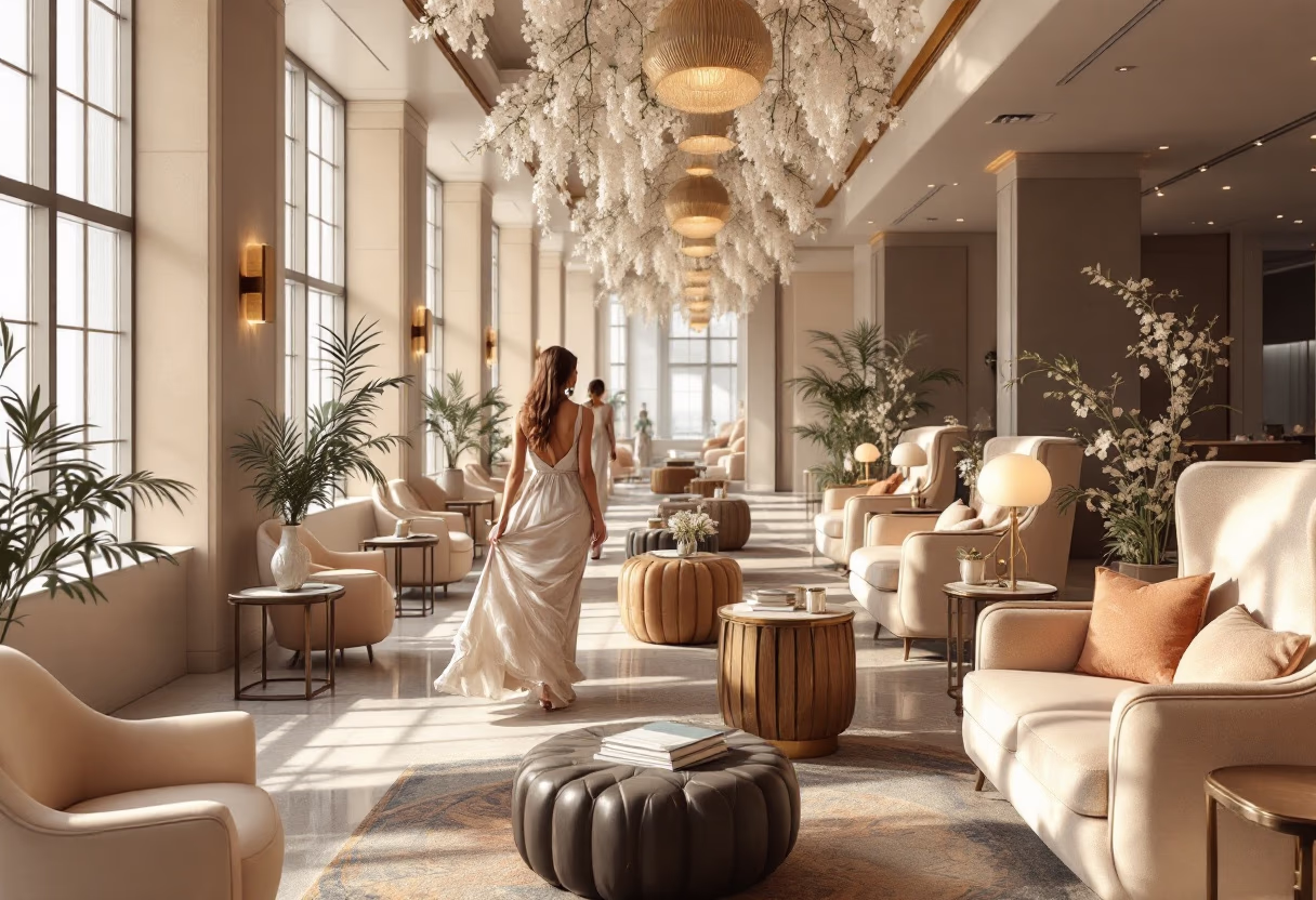 image of an airport scene (for a travel tech)