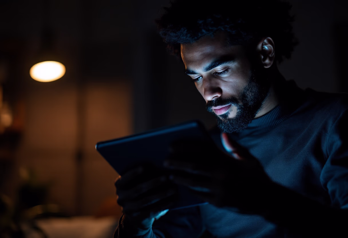 image of an individual using productivity software [business context: productivity tools]