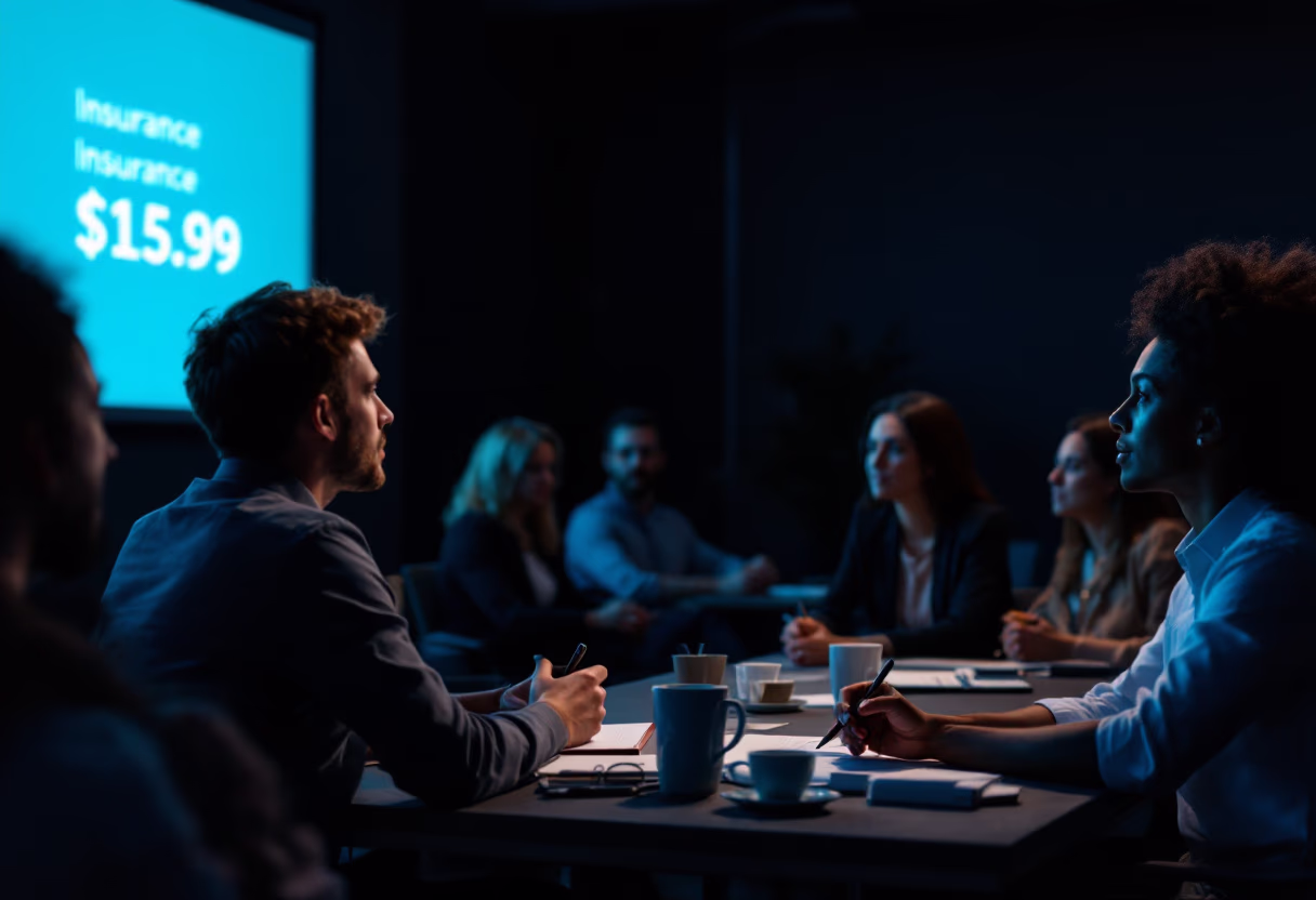 image of an educational seminar (for an insurance agency & company)