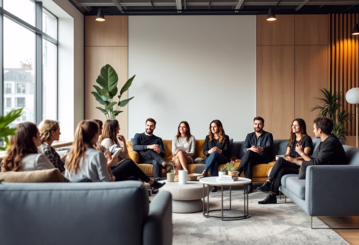 image of networking event (for a hr tech)