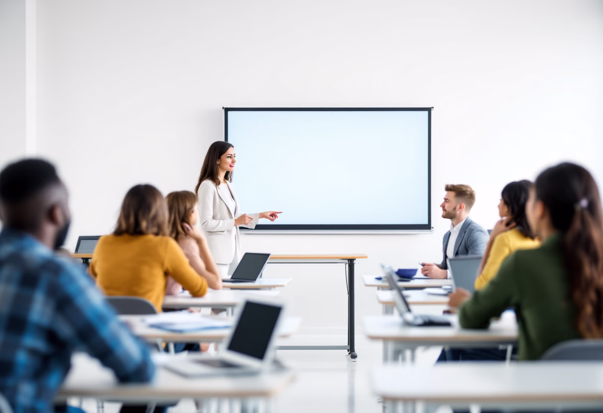 image of classroom setting (for a edtech)