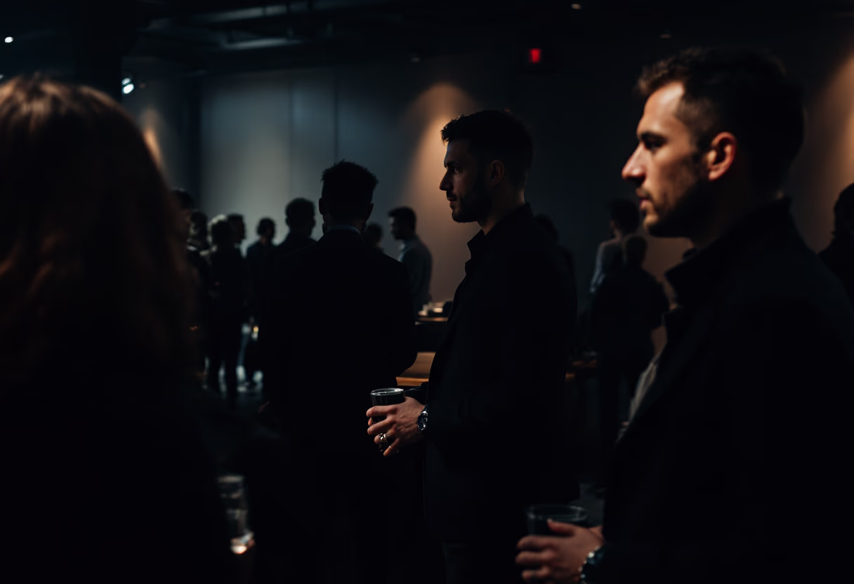 image of networking event (for a hr tech)