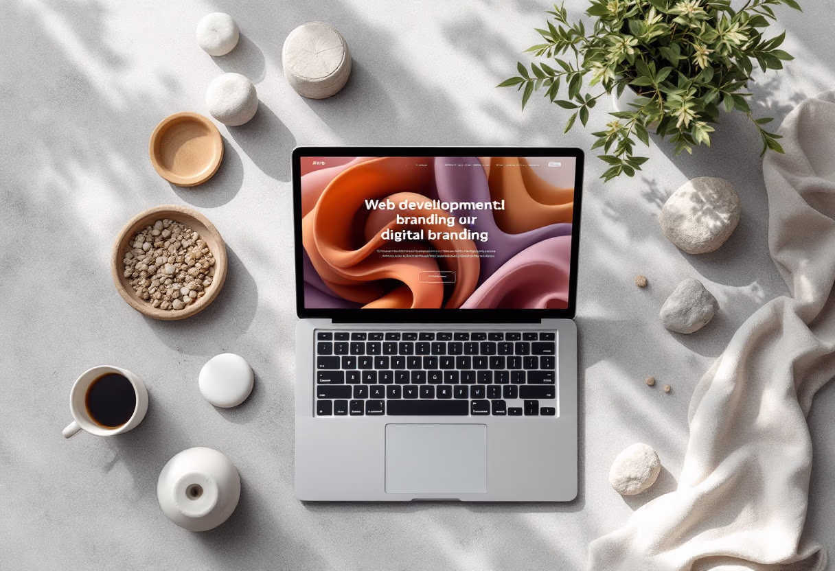[digital project] image of a digital branding project (for a web development agency)
