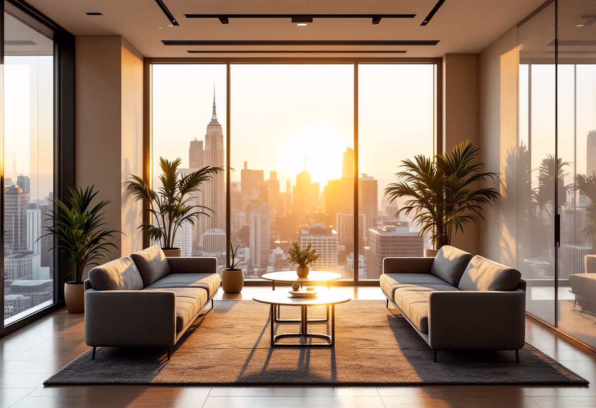 image of professional office space (for an ai saas company)