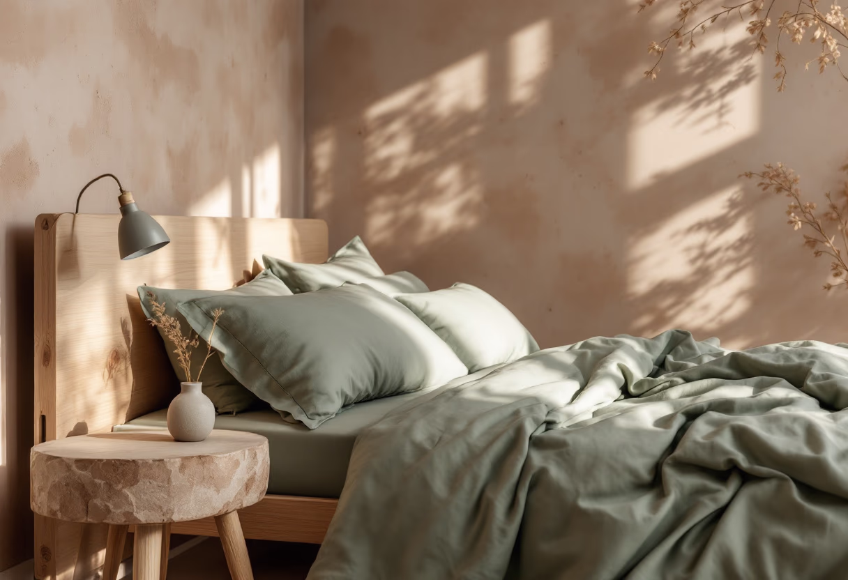 seasonal home style - spring bedroom ambience