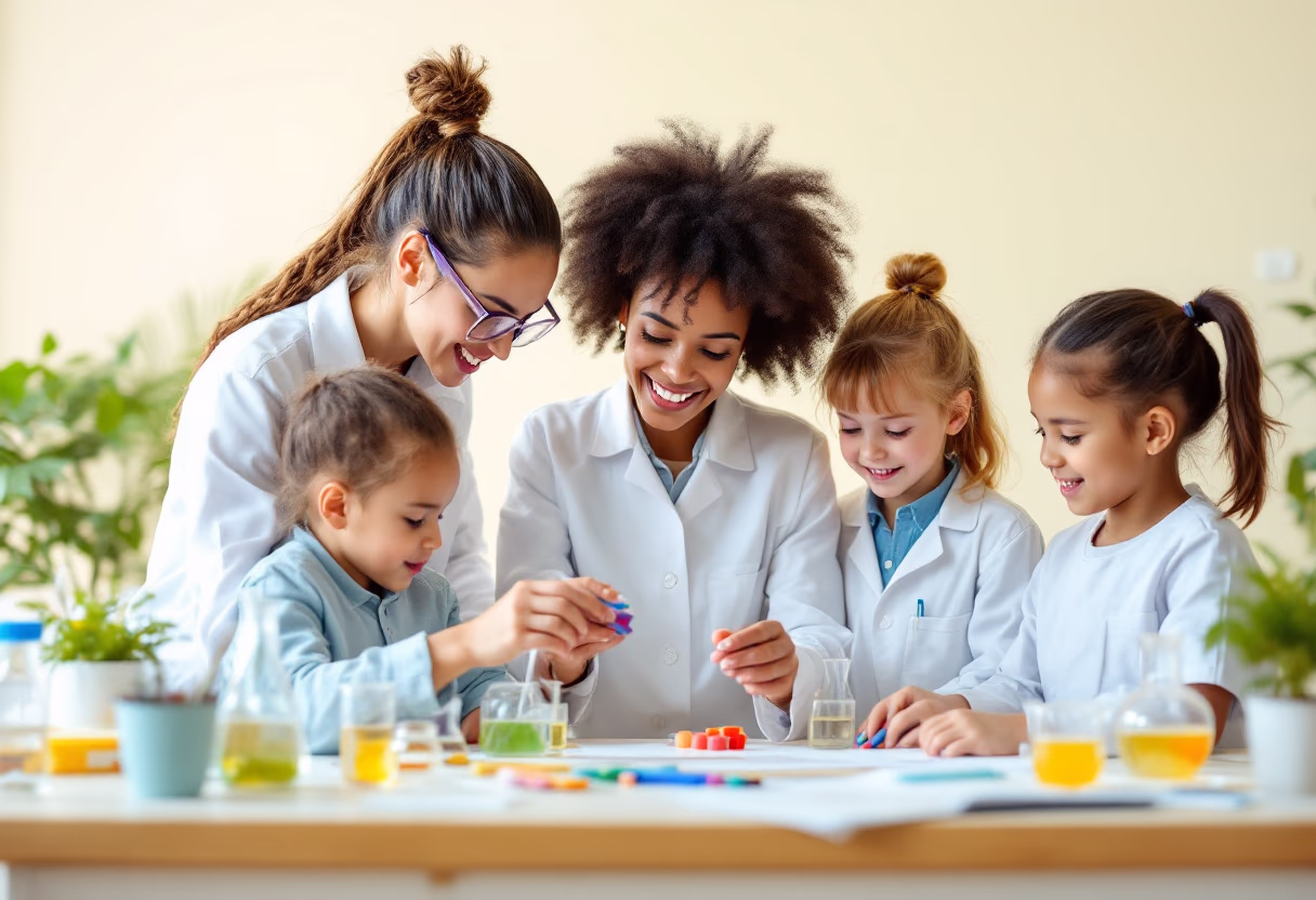 image of educational programs in action for a humanitarian aid nonprofit