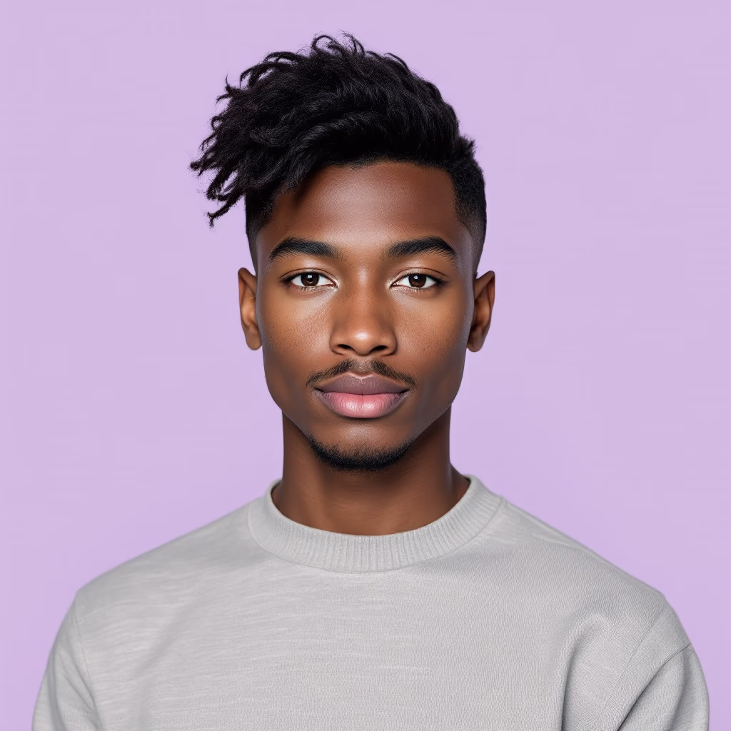 [headshot] image of customer (for a furniture store)