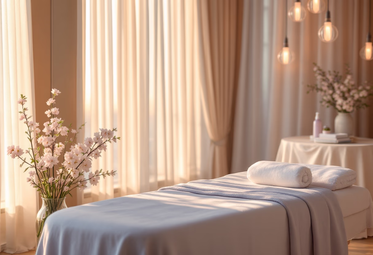 image of massage room