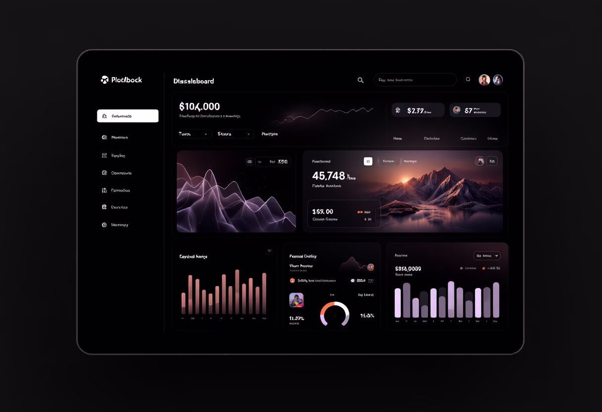 [digital project] image of project for a digital marketing dashboard (without device)