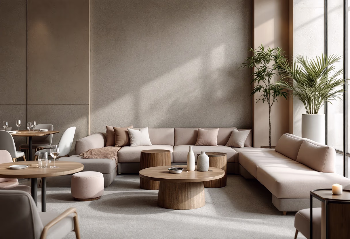 image of a special event setup (for a japanese restaurant)