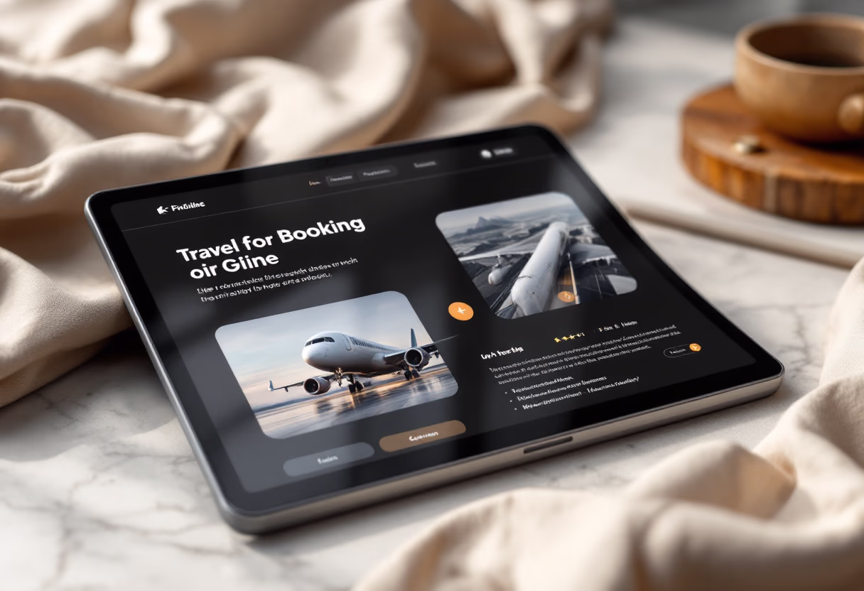 image of industry insights (for a travel tech) [interface]