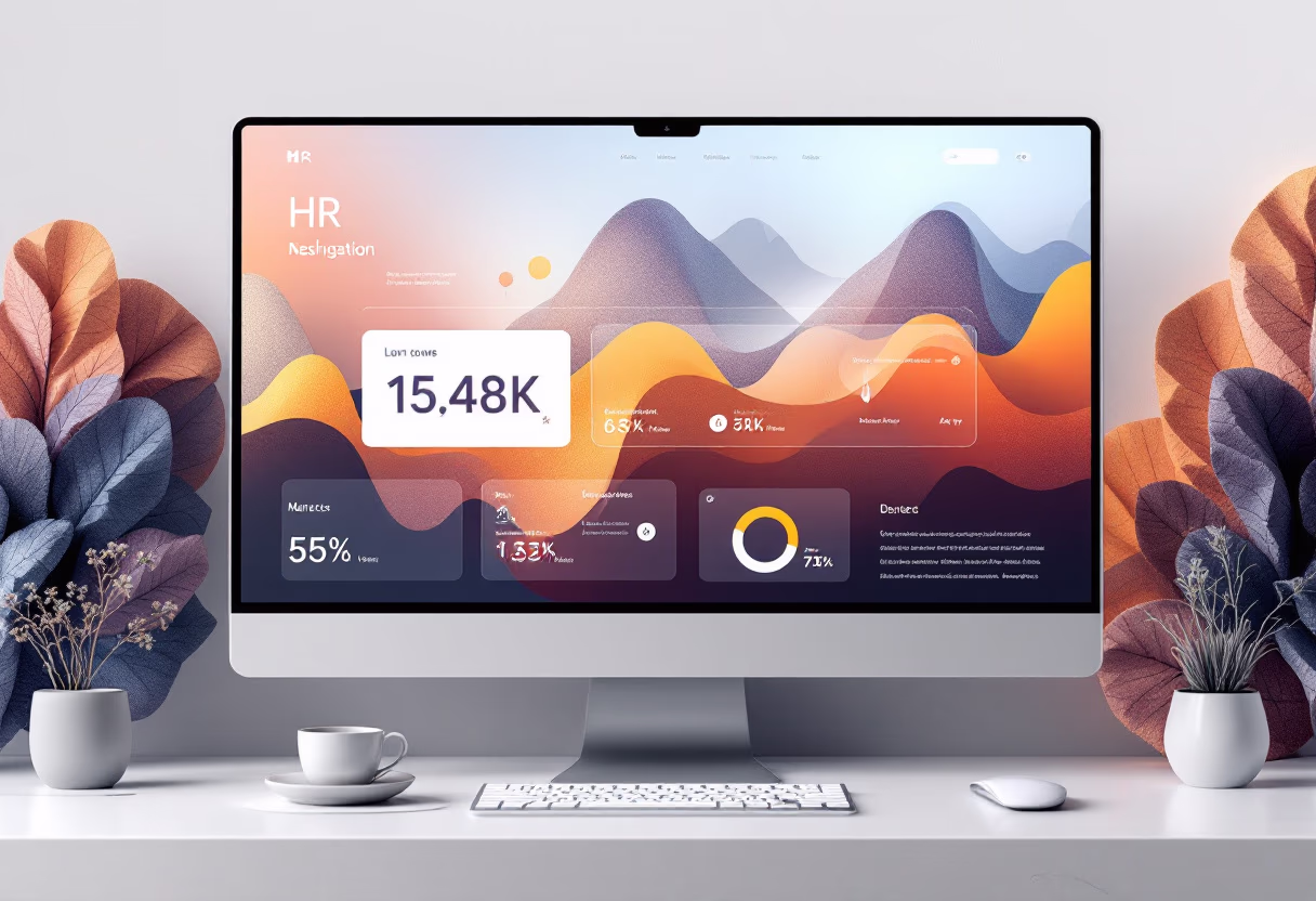 [modern tech interface]