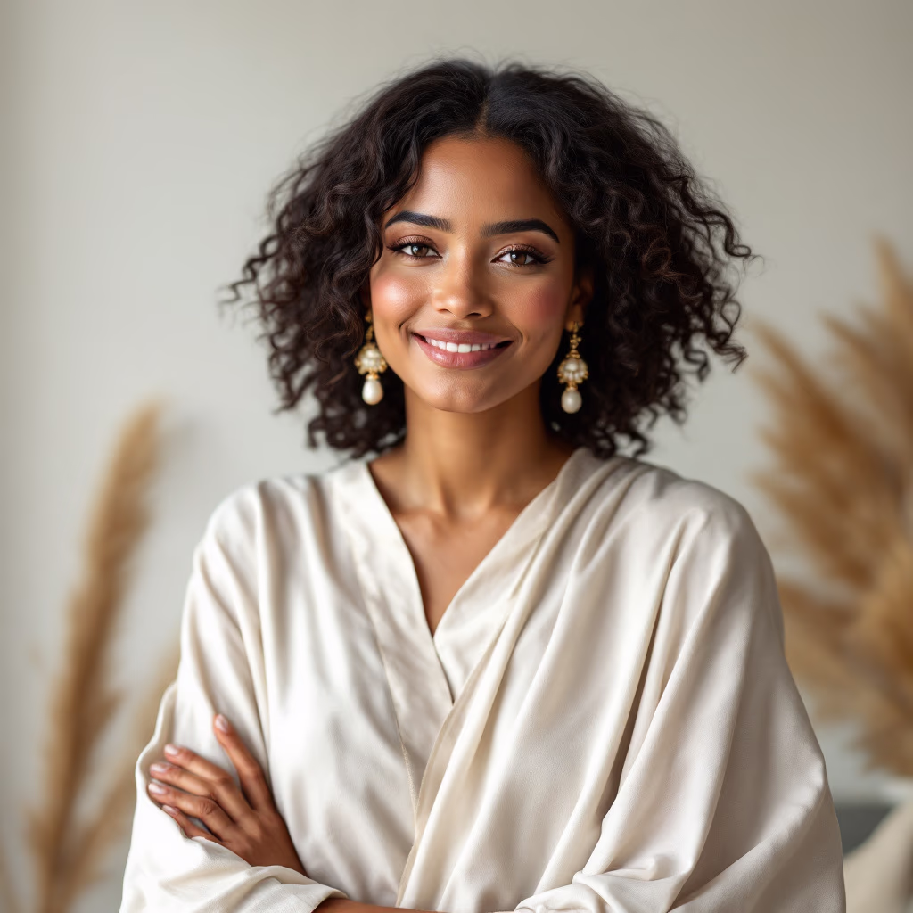 [headshot] image of customer (for a hindu temple)