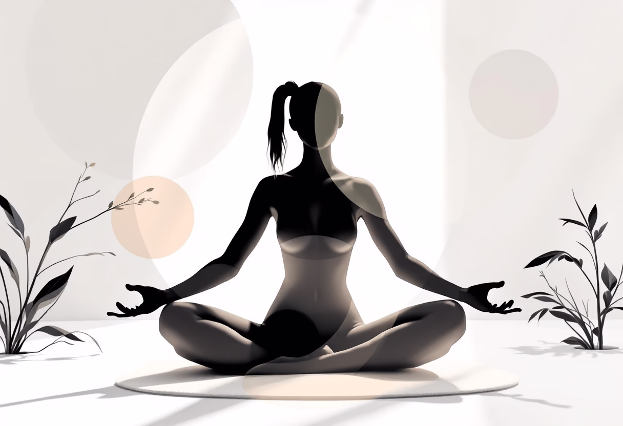 image of holistic approach illustration for a wellness center