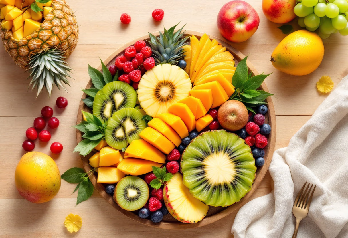 image of fresh fruit platter (for a bed & breakfast)
