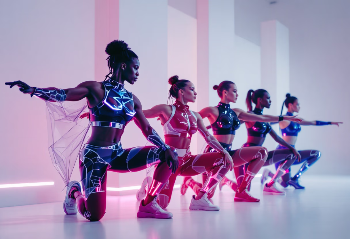 image of group class in action (for a gym)