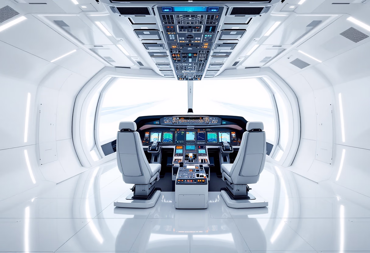 image of service facilities (for an aviation service)