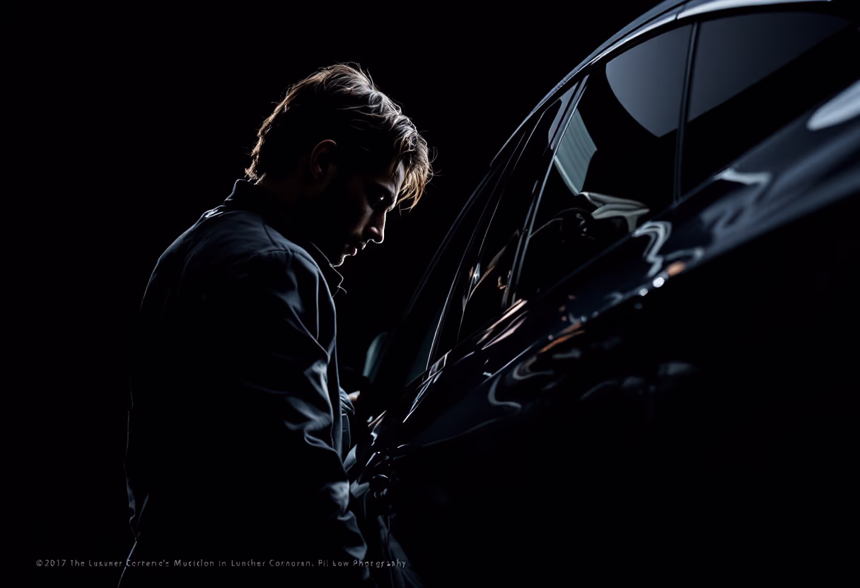 image of a person entering a vehicle