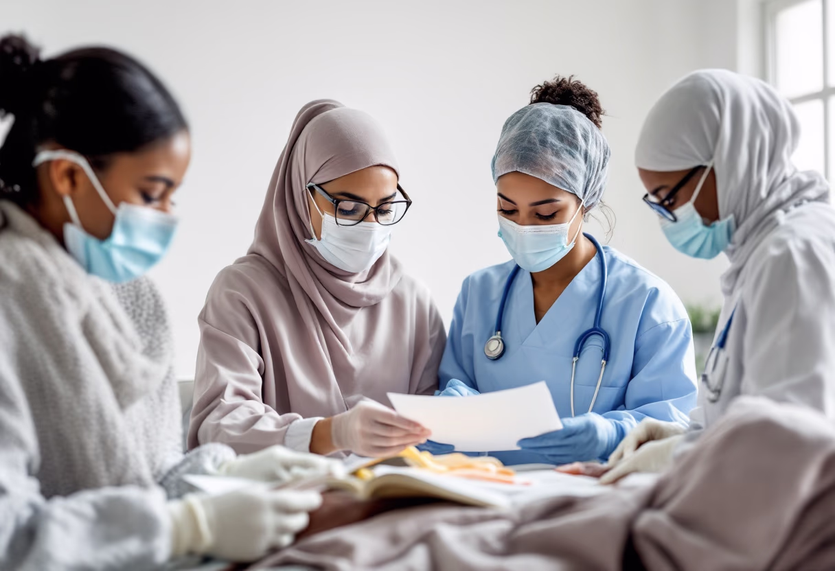 ongoing healthcare project in remote clinics