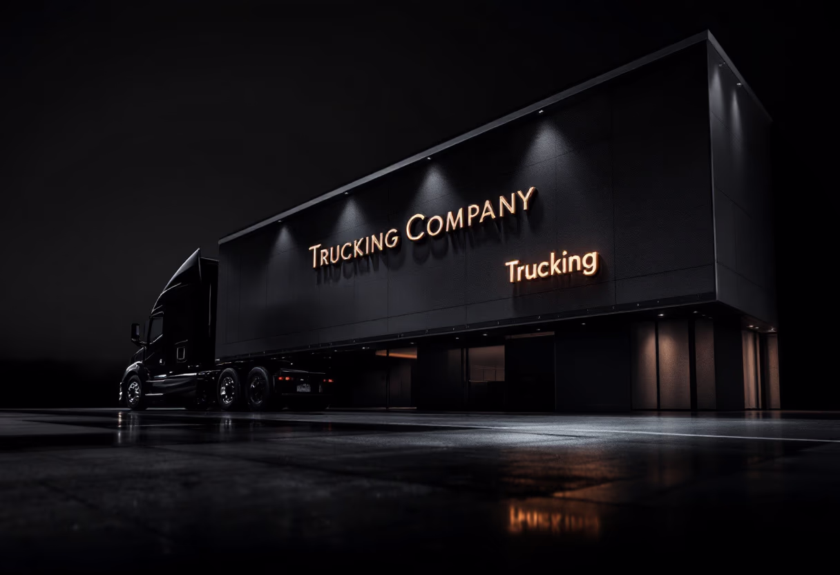 image of company headquarters (for a trucking company)
