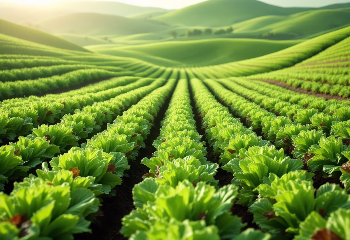 image of field with crops