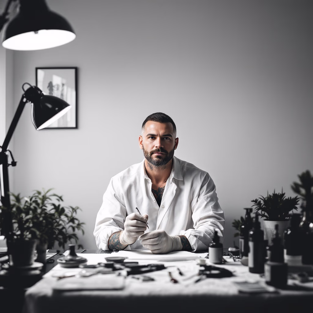 [team] image of individual tattoo artist