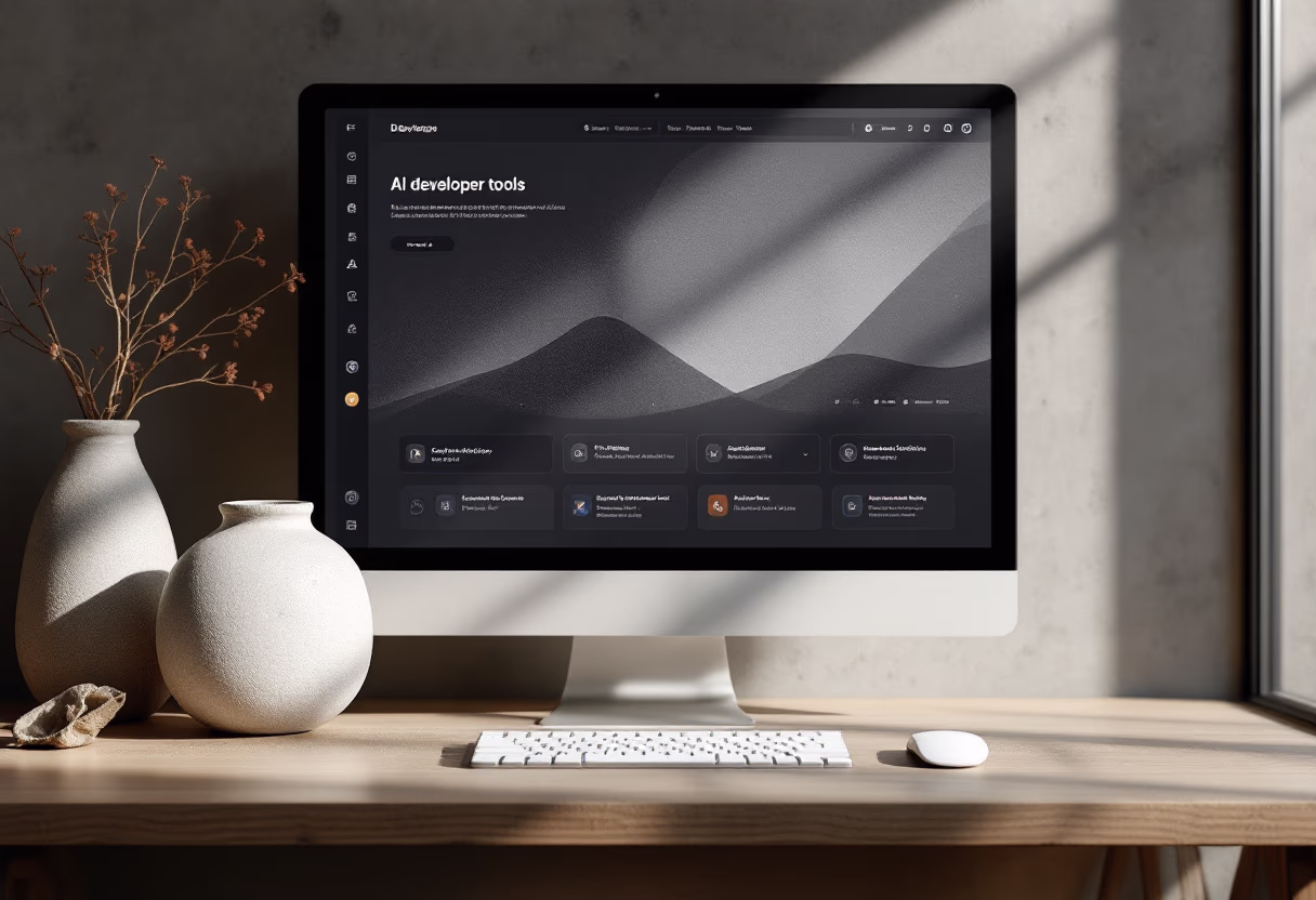 [interface] screenshot of core features (for a ai developer tools)