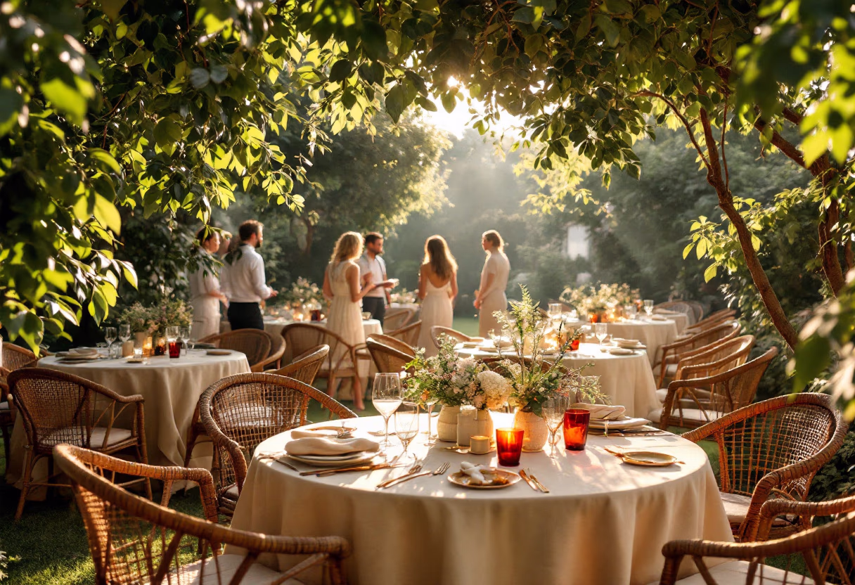 image of a beautifully set event