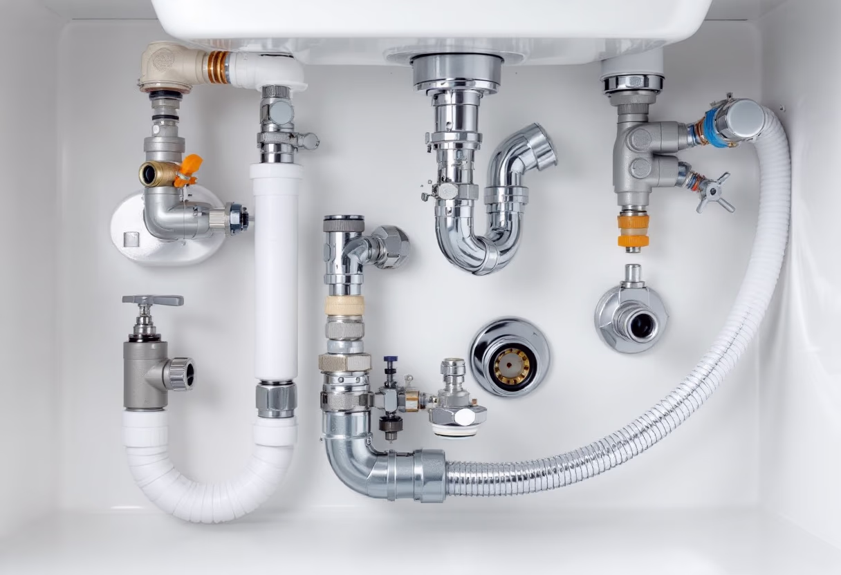 image of completed plumbing project