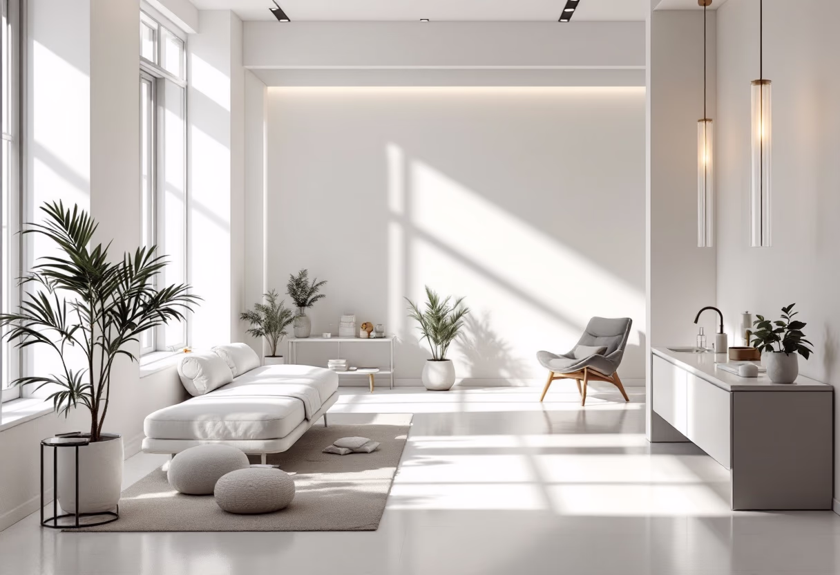 [background image] image of calm indoor space (for a wellness center)
