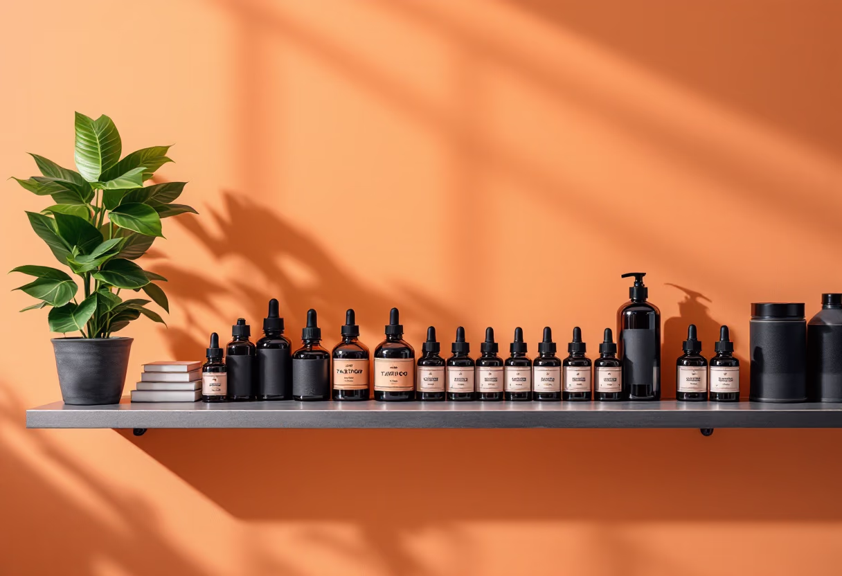 [background image] image of a creative workspace (for a tattoo studio)
