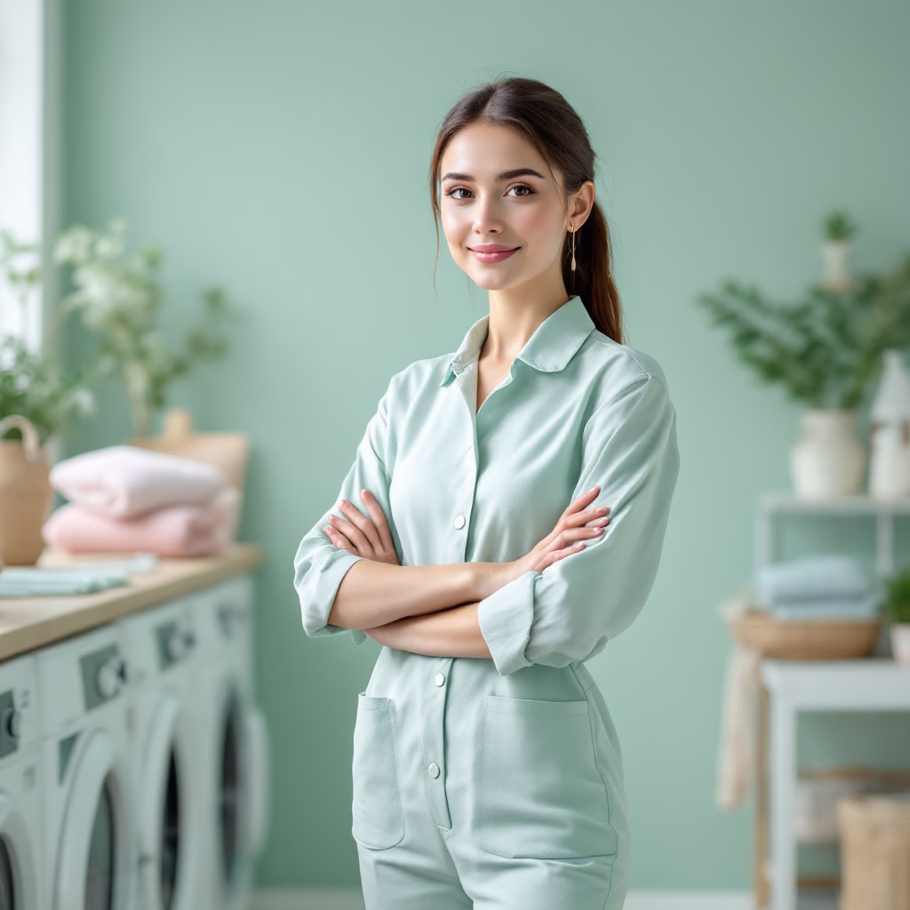 [team] team member (for a garment care service)