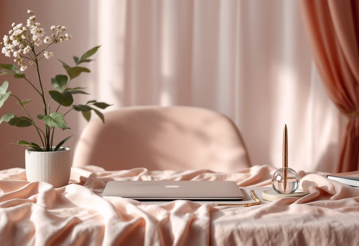 creative workspace for a social media and communication company