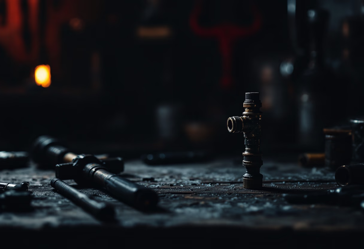 image of plumbing tips setup