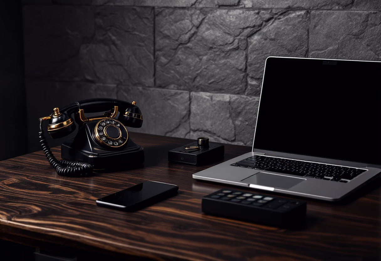 subject: telephone and computer on desk (for a law firm)