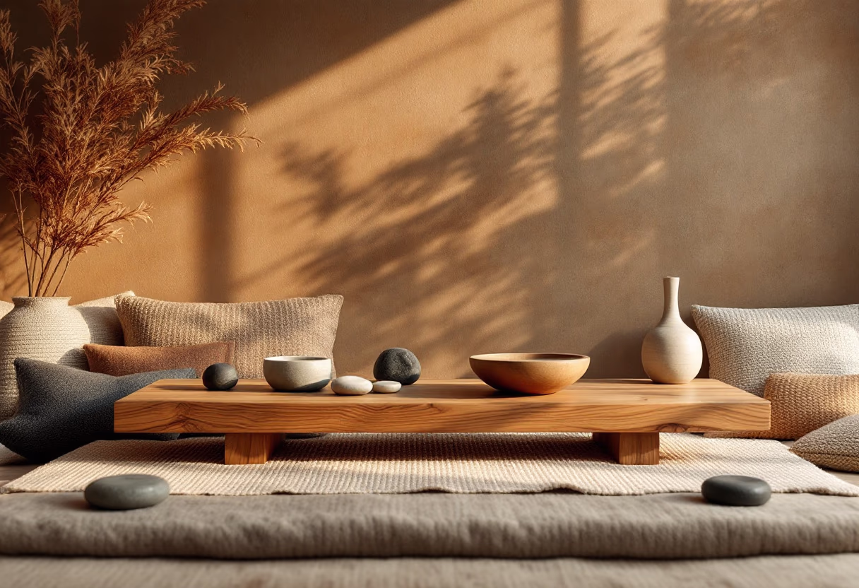 image of relaxation area with soothing art