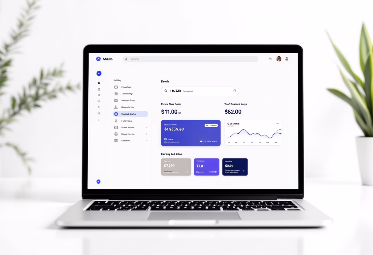 [interface] image of app integrations (for a ai fintech company)