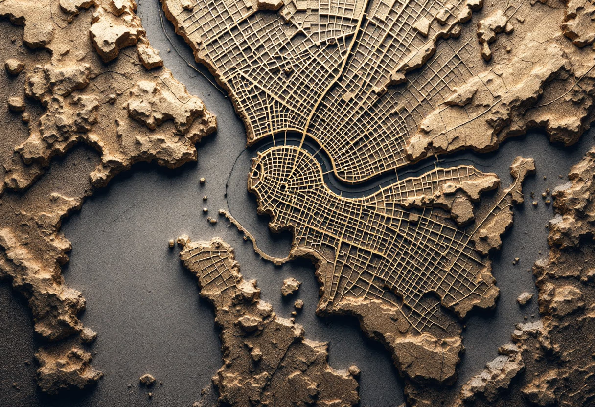 [background image] of a city map (for a pet store)