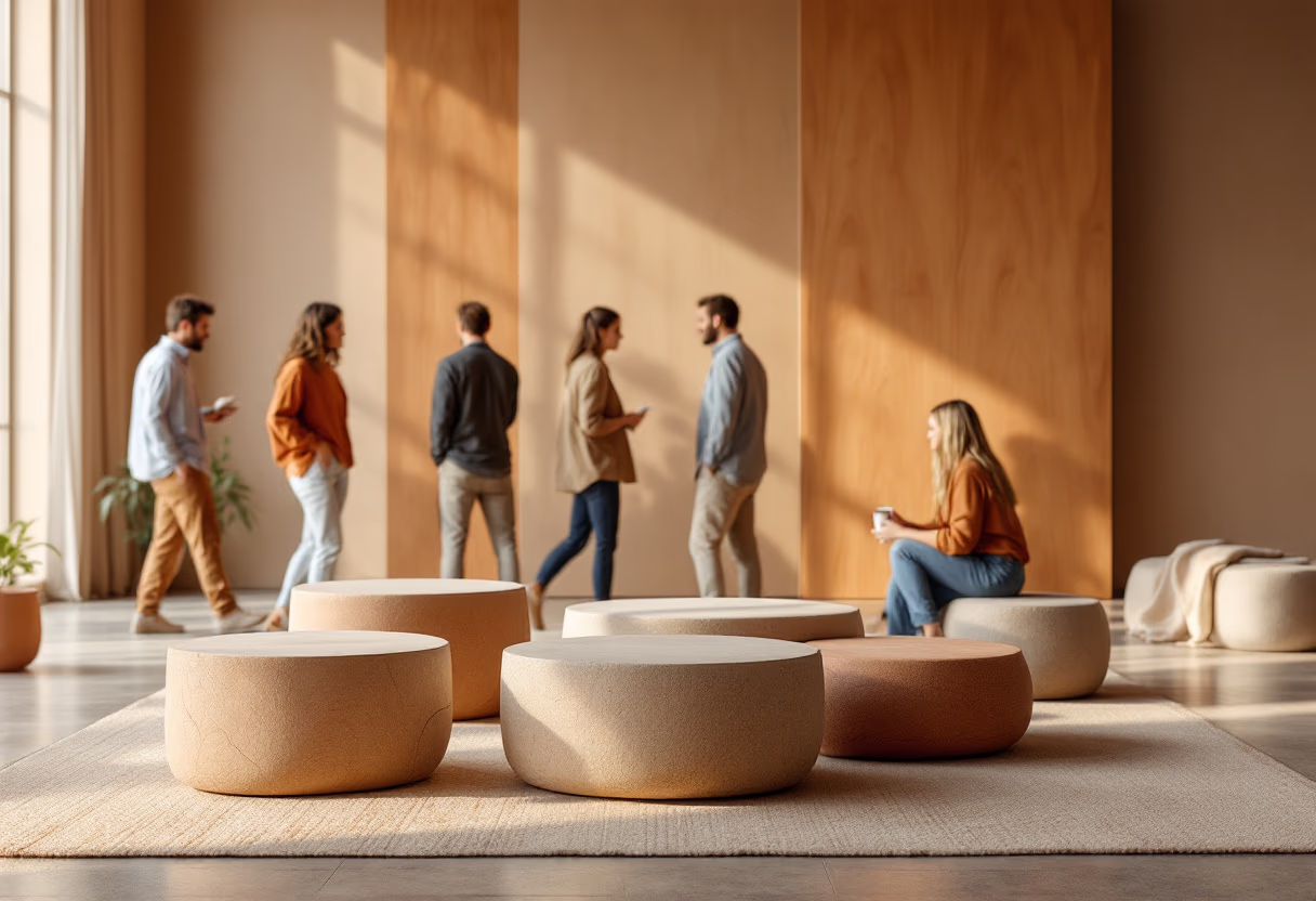 image of an industry conference (for a ai marketing tech company)