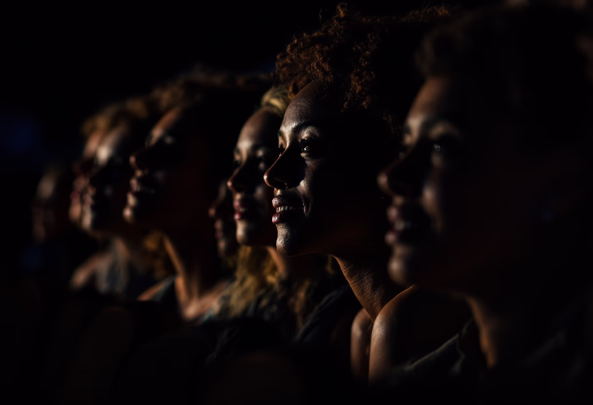 image of audience enjoying entertainment