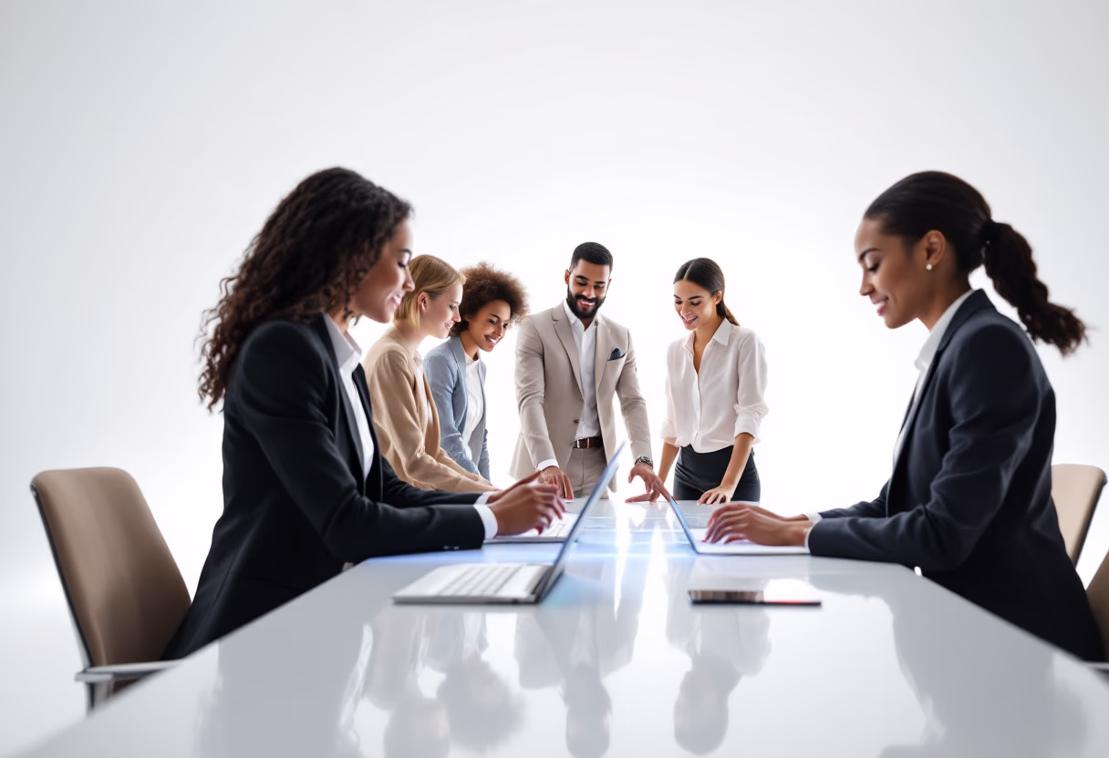 image of tech solutions demonstration (for a hr tech)