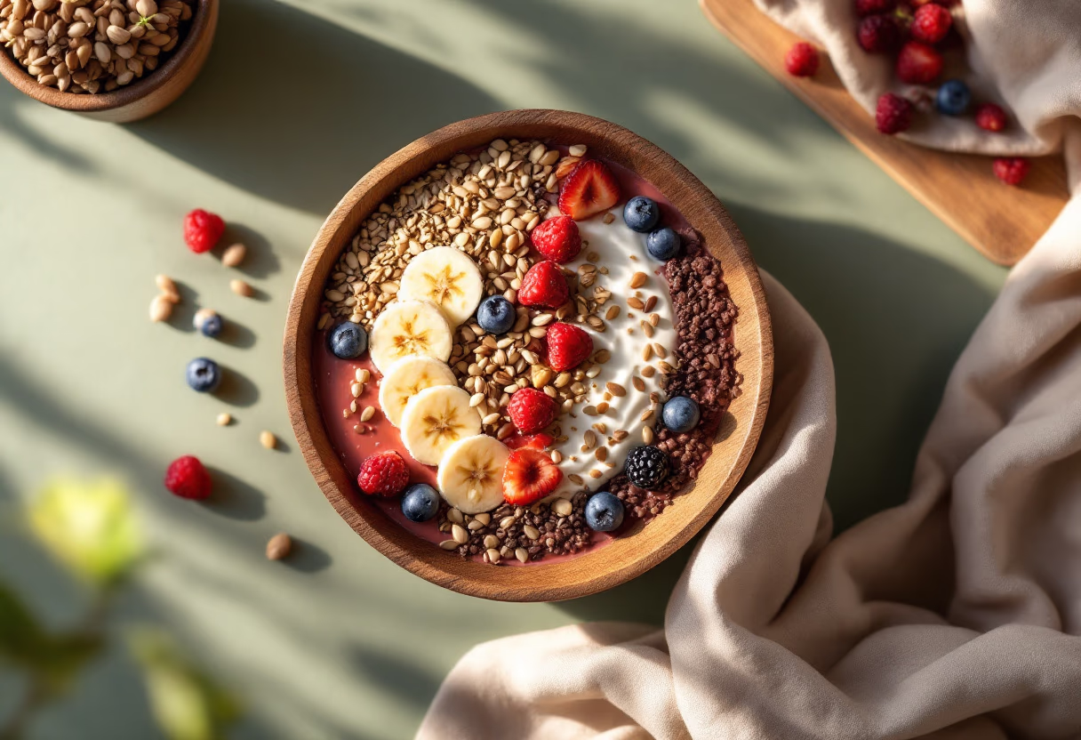 image of healthy meals (for a gym)